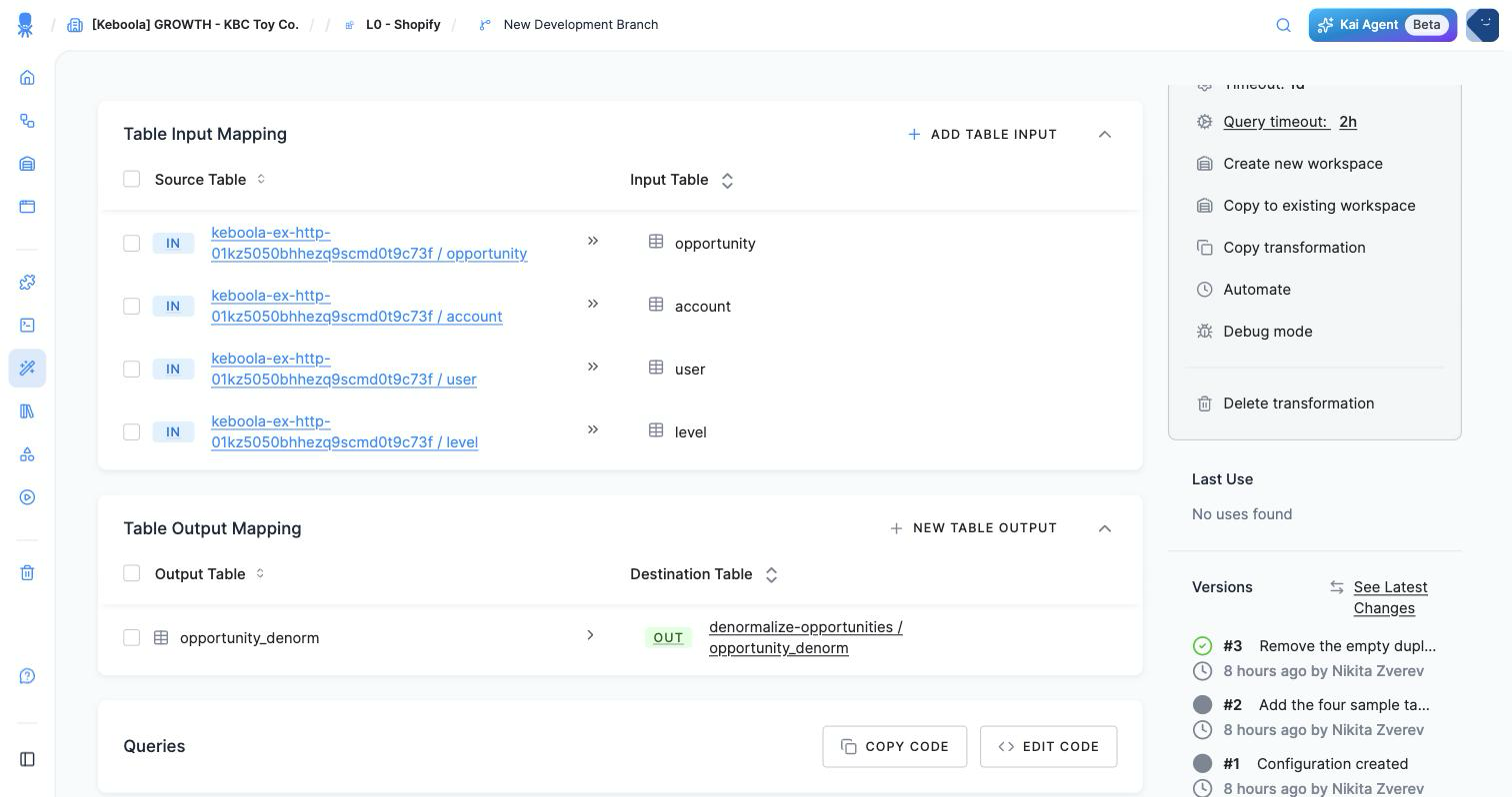 Screenshot - The finished input mapping